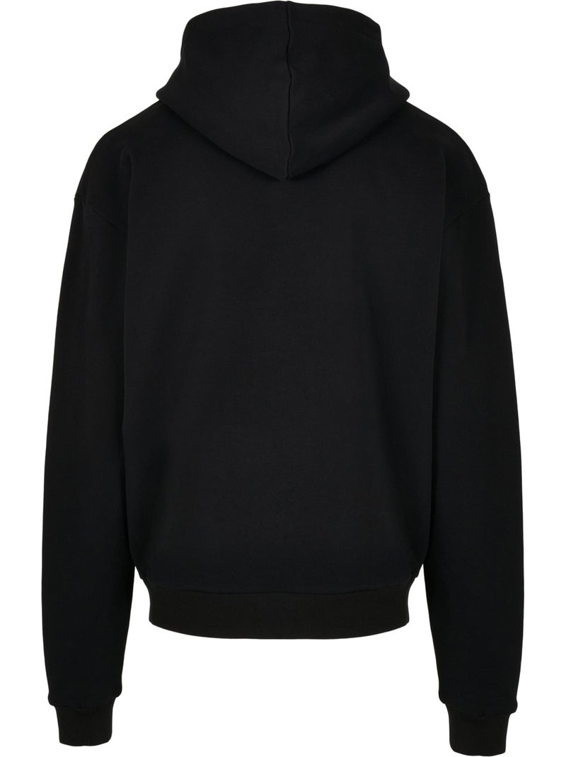 Sweat à capuche - build your brand Noir - Kiabi