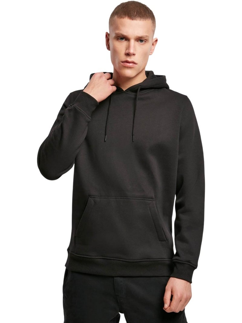 Sweat à capuche - build your brand Noir - Kiabi