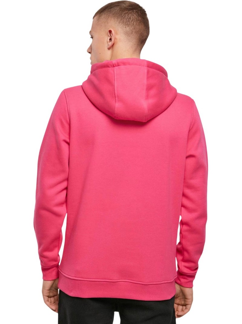 Sweat à capuche - build your brand Rose clair - Kiabi