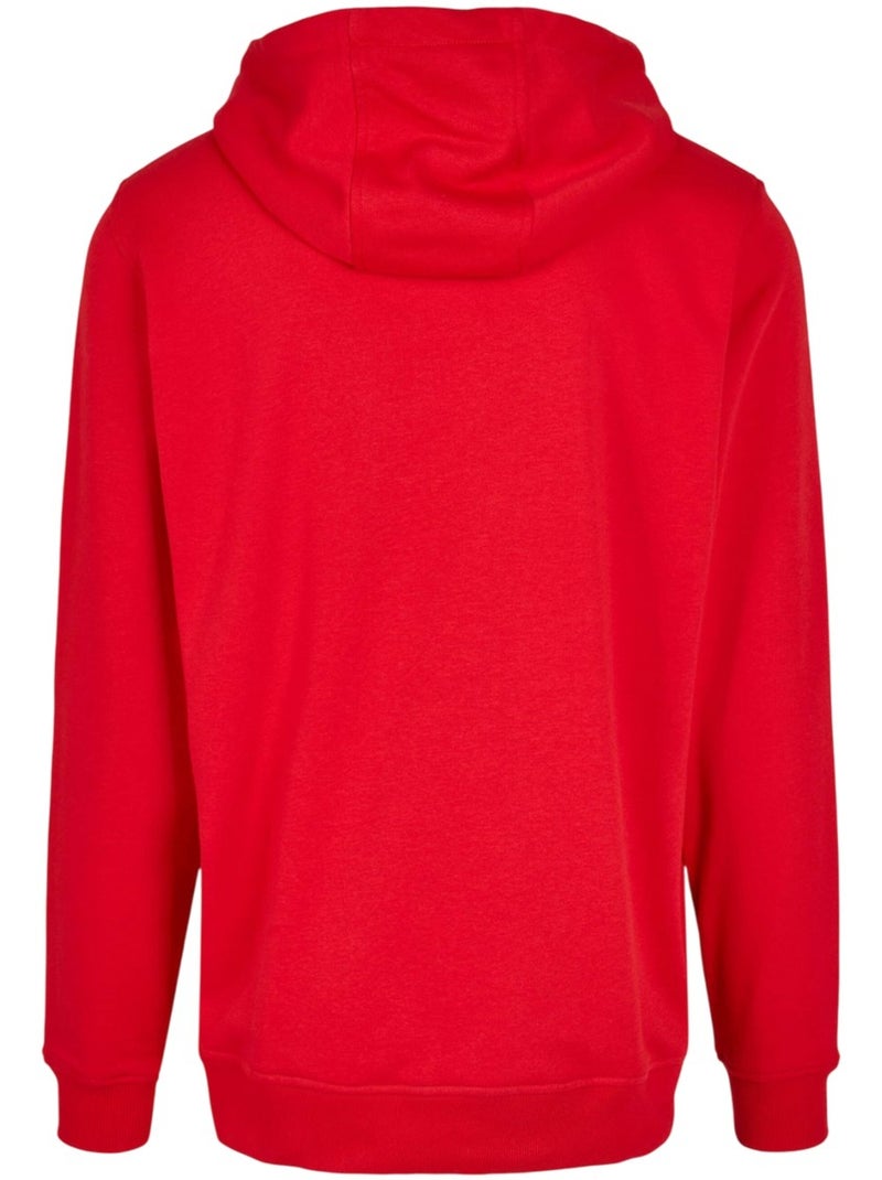 Sweat à capuche - build your brand Rouge clair - Kiabi