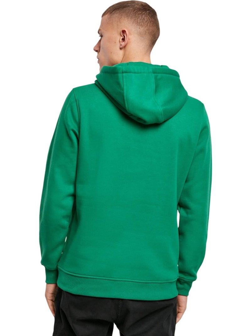 Sweat à capuche - build your brand Vert forêt - Kiabi