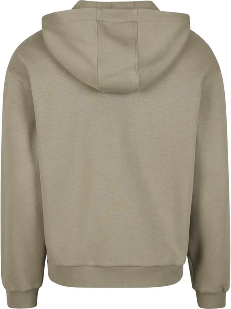 Sweat à capuche - build your brand Vert olive - Kiabi