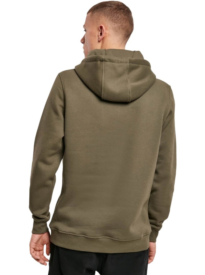 Sweat à capuche - build your brand Vert olive - Kiabi