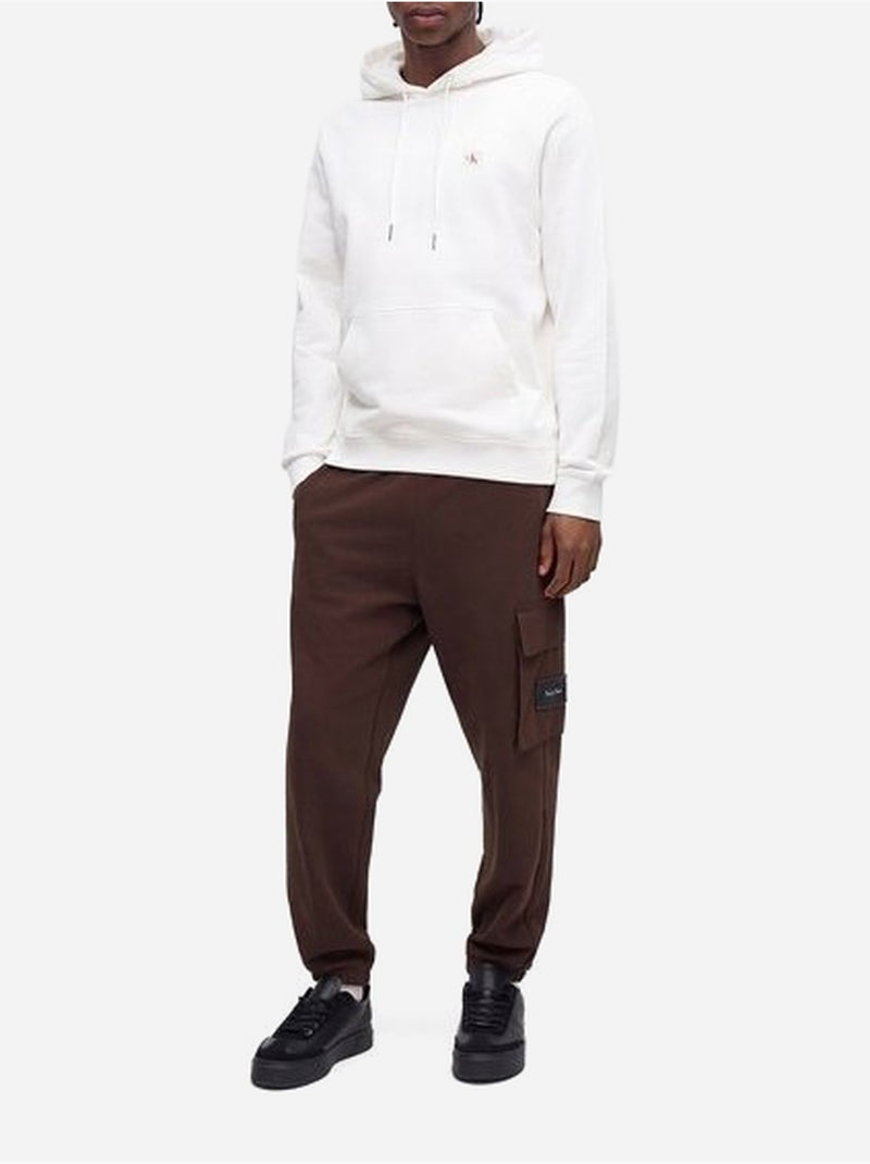 Sweat à capuche - calvin klein Blanc - Kiabi