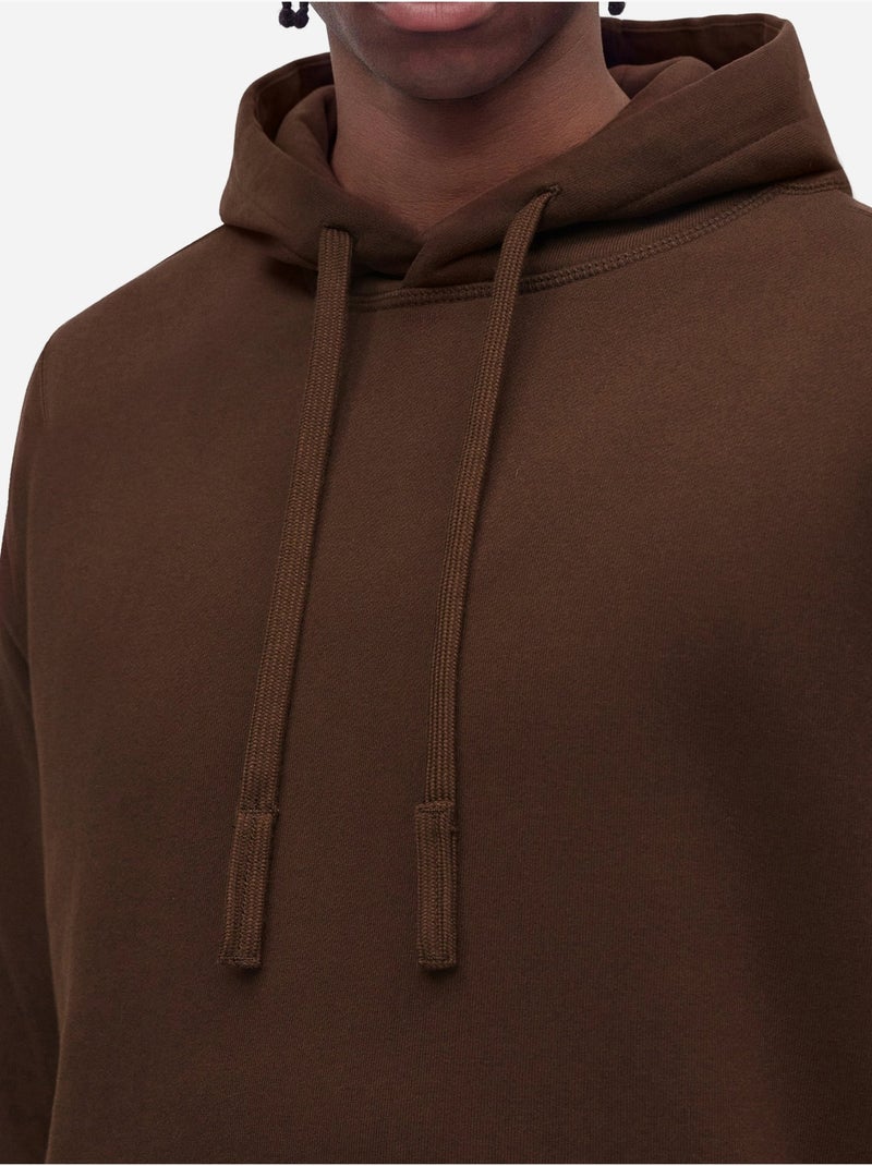 Sweat à capuche - calvin klein Marron - Kiabi