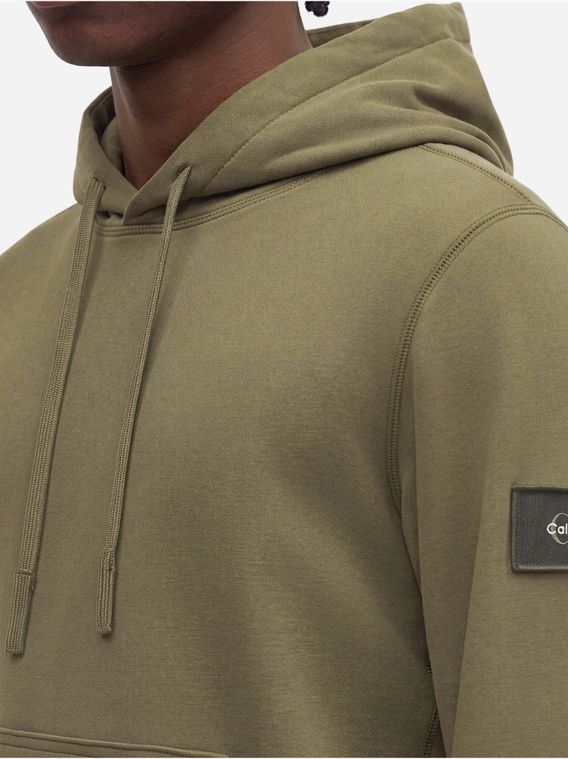 Sweat à capuche - calvin klein Vert - Kiabi
