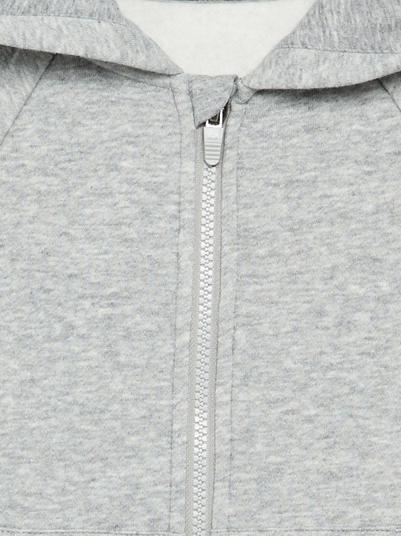 Sweat à capuche - collection facile à enfiler Gris - Kiabi