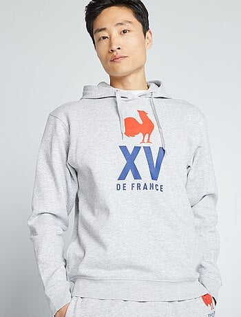 Sweat à capuche - Collection France Rugby - Kiabi