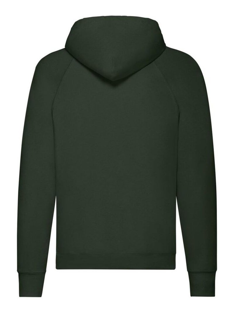 Sweat à capuche - fruit of the loom Vert bouteille - Kiabi
