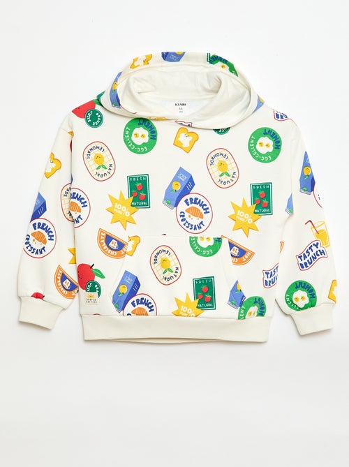 Sweat à capuche - Grafik Edition - Kiabi