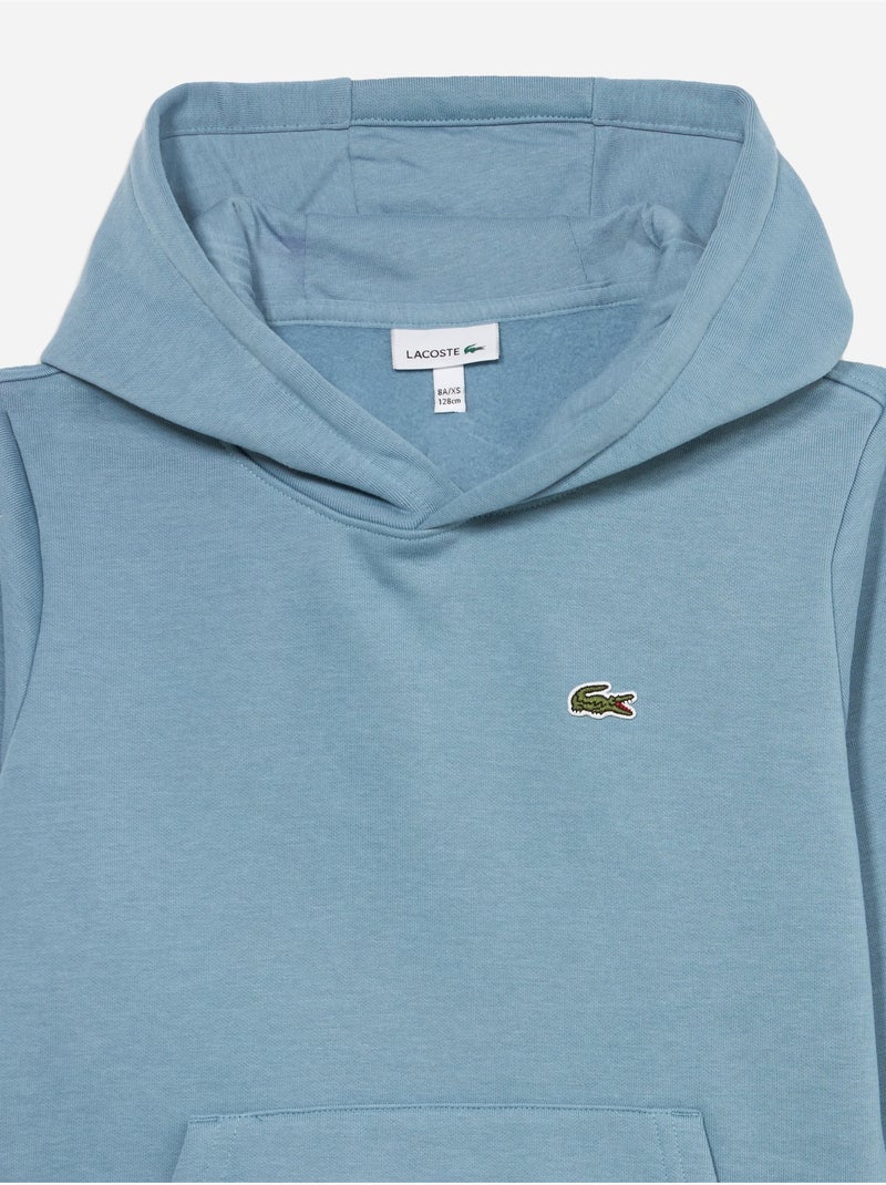 Sweat à capuche - lacoste Bleu ciel - Kiabi