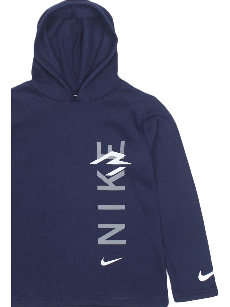 Sweat à capuche - Nike Bleu foncé - Kiabi