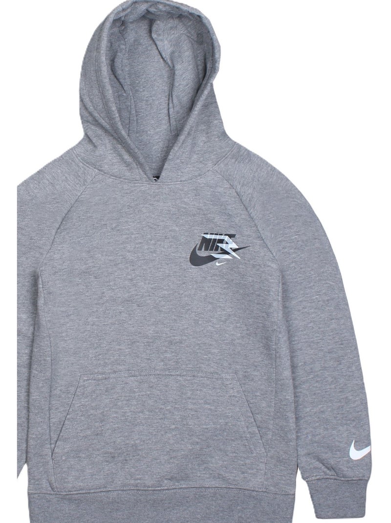 Sweat à capuche - Nike Gris - Kiabi