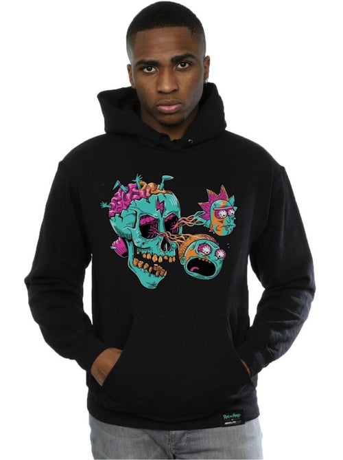 Sweat à capuche - rick et morty - Kiabi