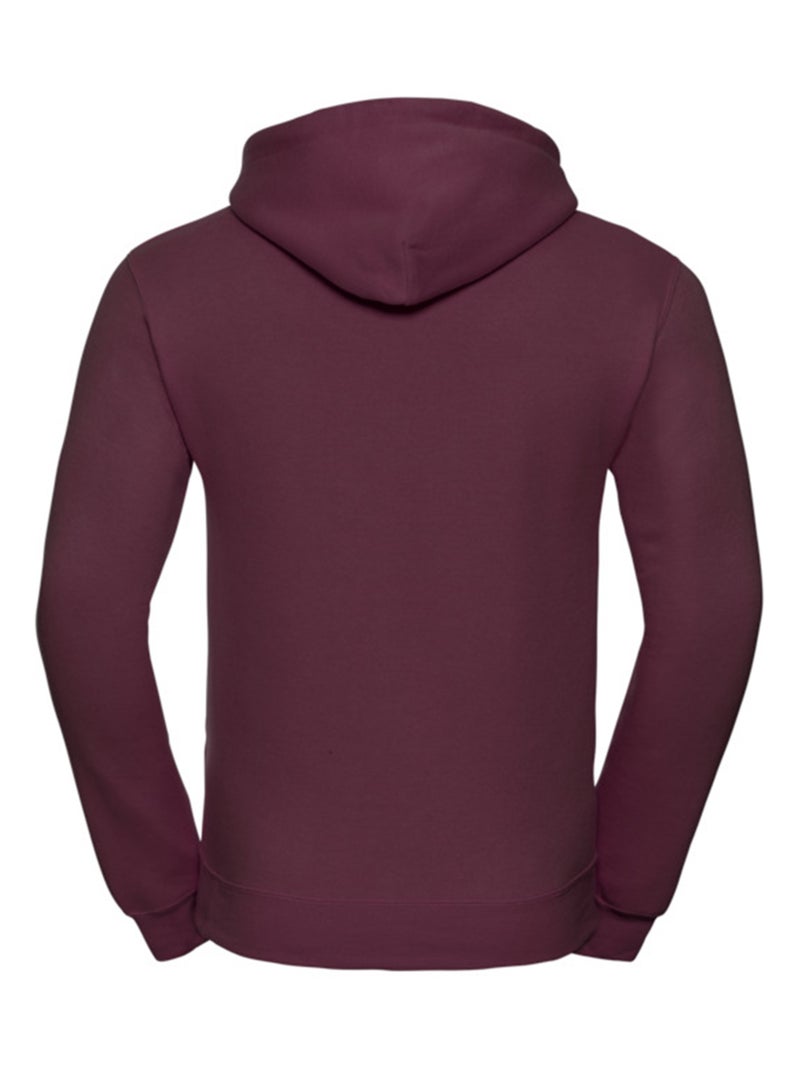 Sweat à capuche - russell Bordeaux - Kiabi
