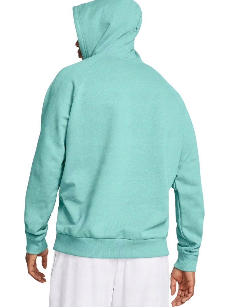 Sweat à capuche - sous armure Bleu clair - Kiabi