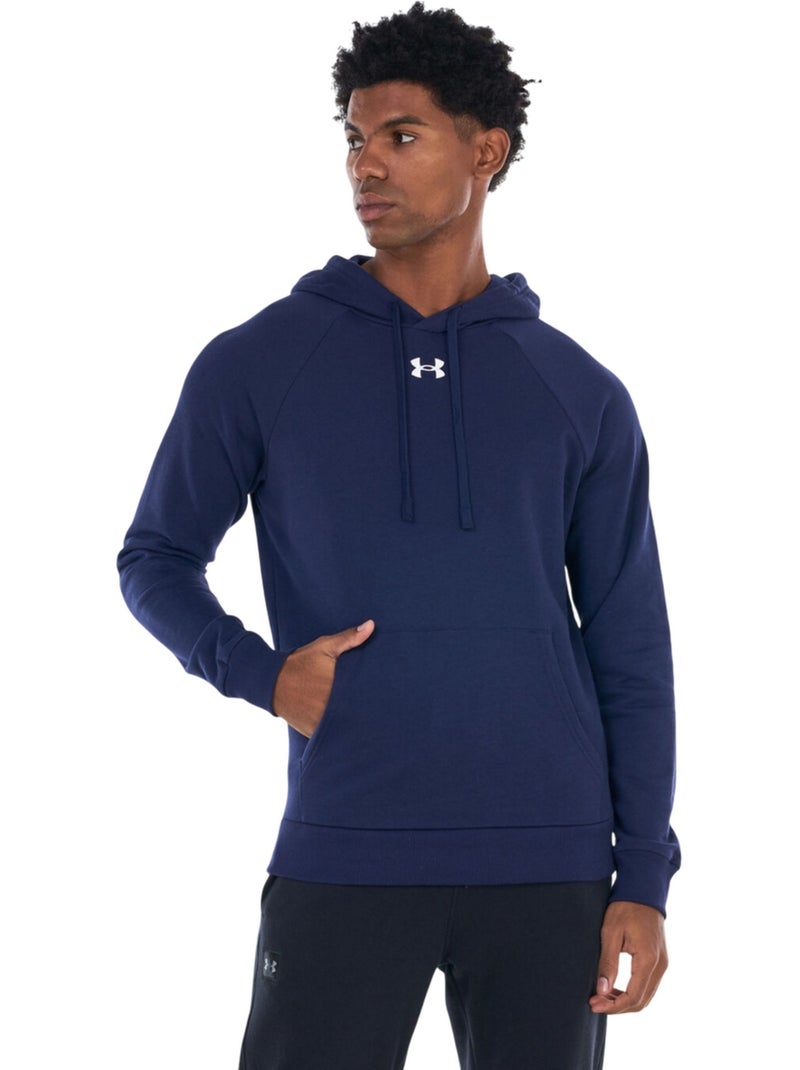 Sweat à capuche - sous armure Bleu marine - Kiabi