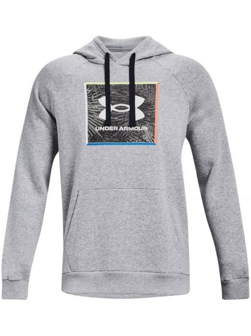 Sweat à capuche - sous armure Gris - Kiabi