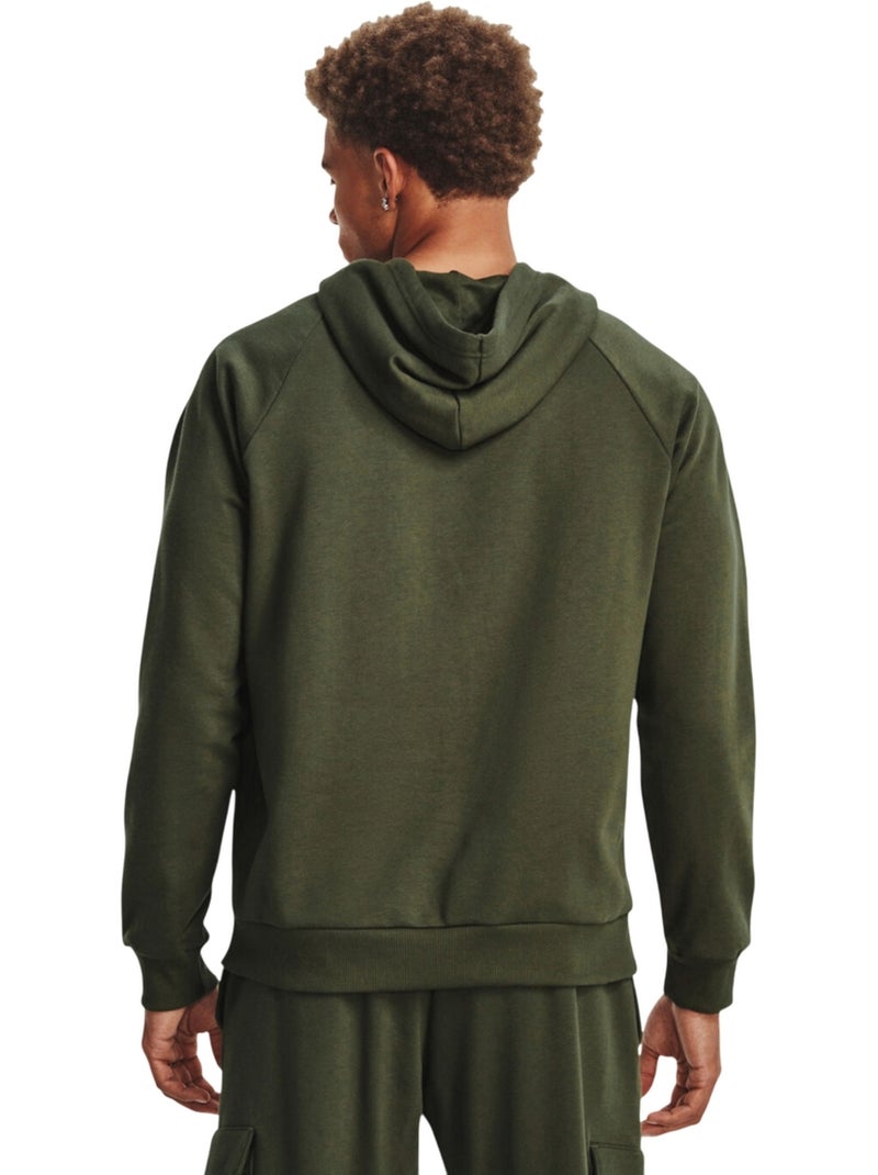 Sweat à capuche - sous armure Vert - Kiabi