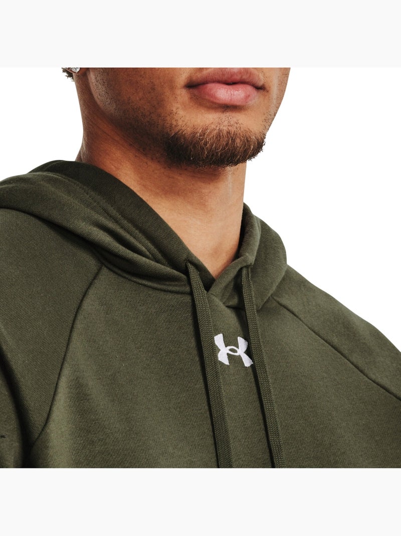 Sweat à capuche - sous armure Vert - Kiabi