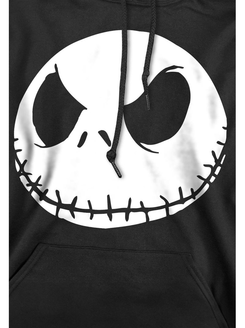 Sweat à capuche - the l'étrange noël de monsieur jack Noir - Kiabi