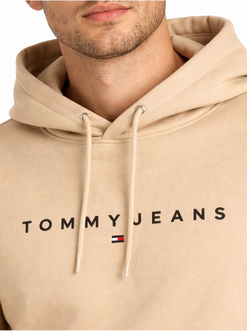 Sweat à capuche - Tommy jeans Beige - Kiabi