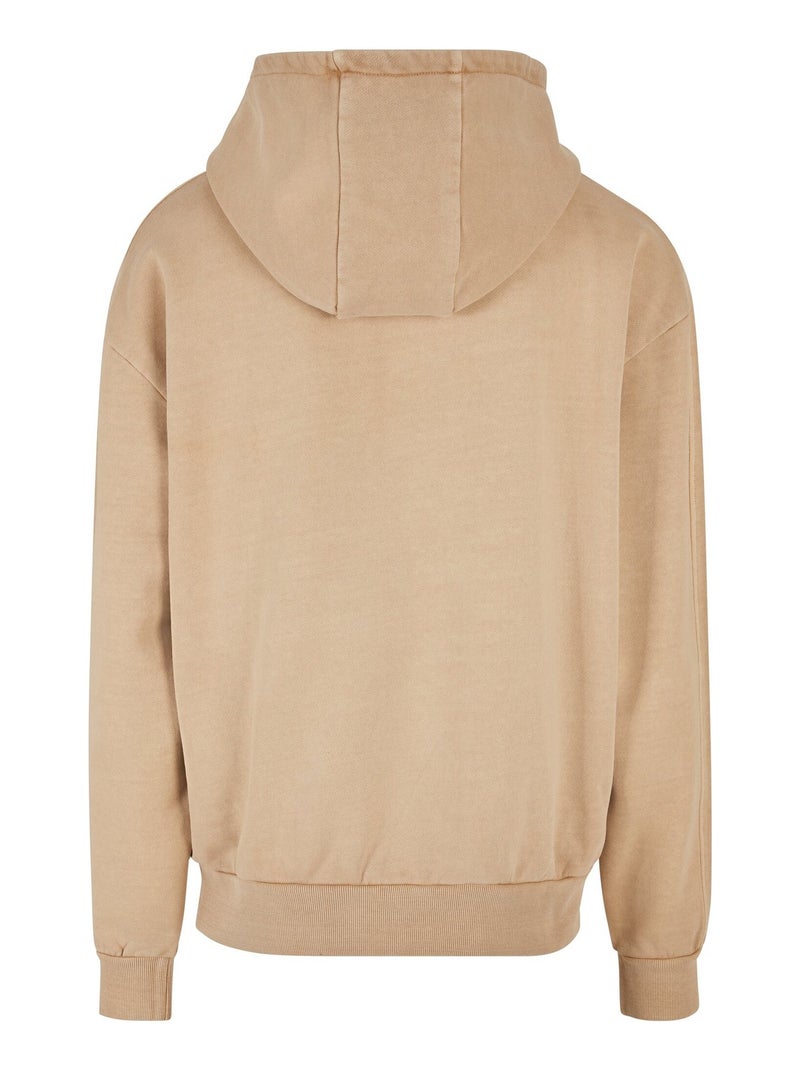 Sweat à capuche - urban classics Beige - Kiabi