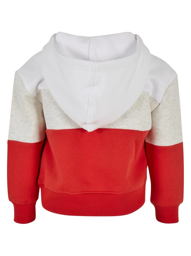 Sweat à capuche - urban classics Blanc - Kiabi