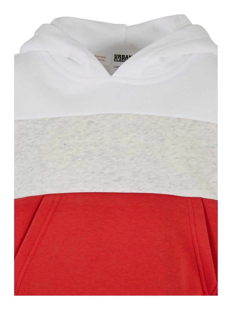 Sweat à capuche - urban classics Blanc - Kiabi