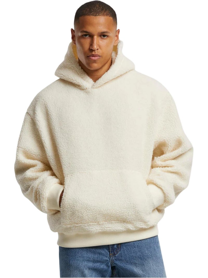 Sweat à capuche - urban classics Blanc nacré - Kiabi