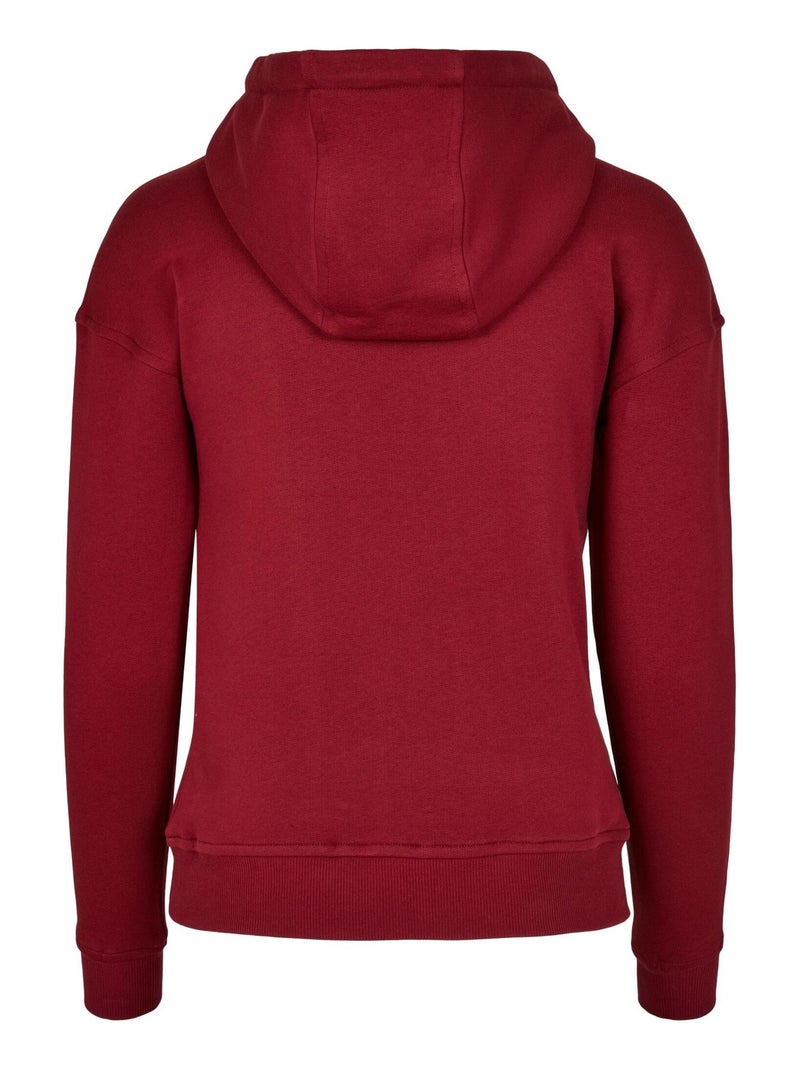 Sweat à capuche - urban classics Bordeaux - Kiabi