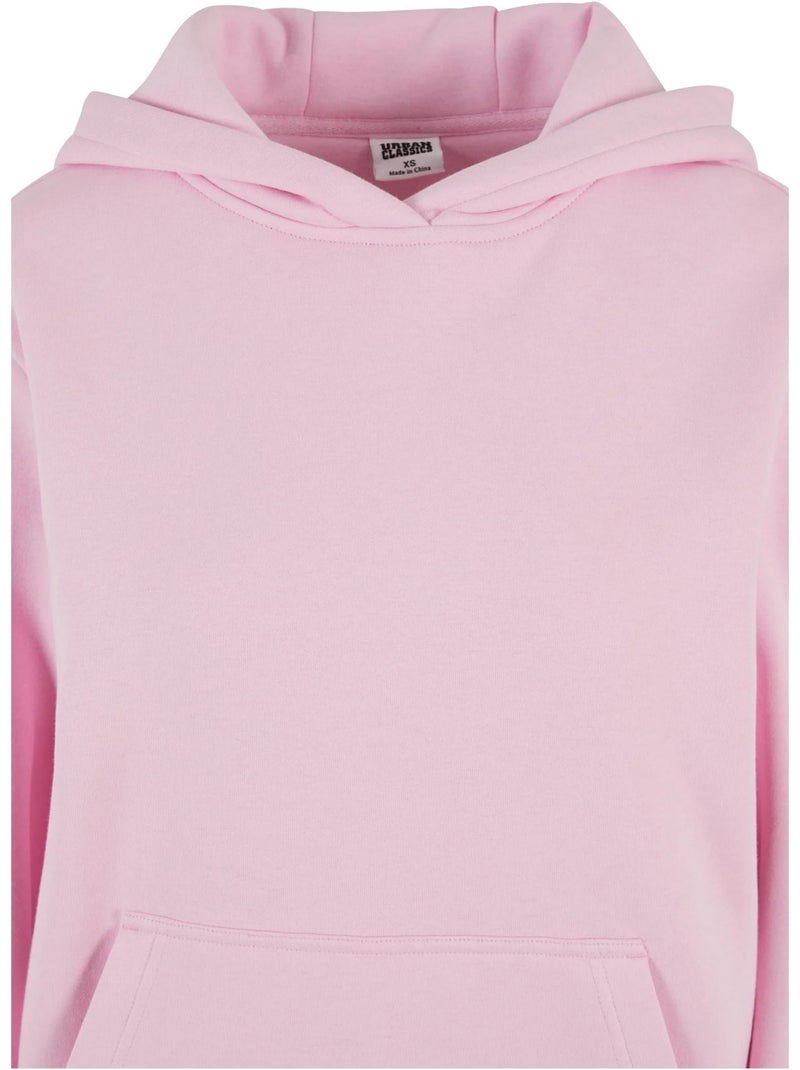 Sweat à capuche - urban classics Rose clair - Kiabi