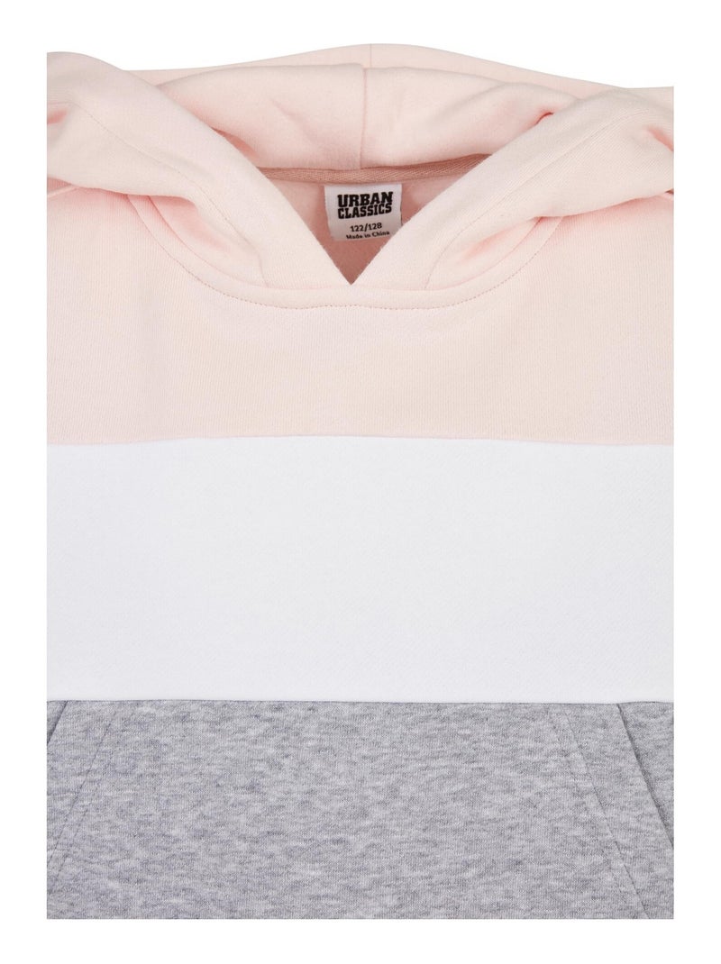 Sweat à capuche - urban classics Rose clair - Kiabi