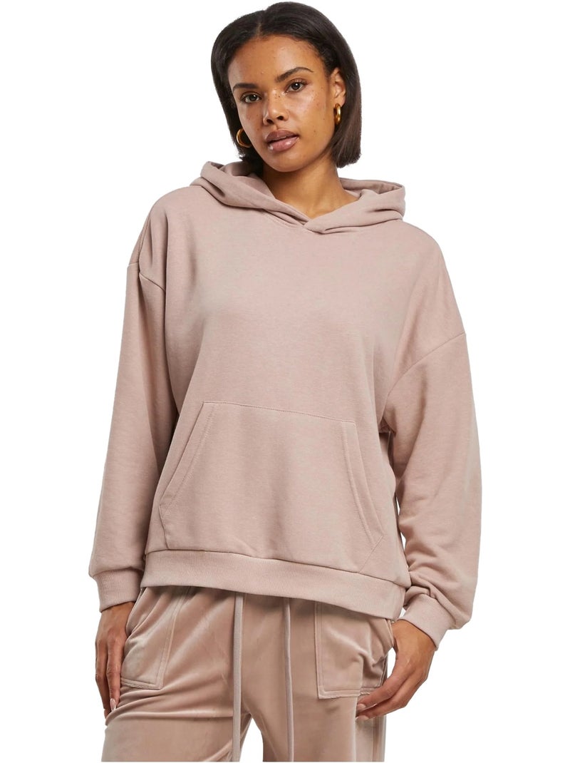 Sweat à capuche - urban classics Rose pâle - Kiabi