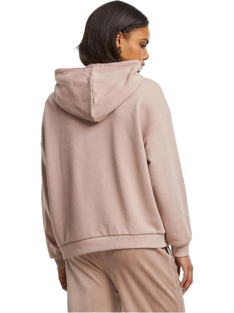 Sweat à capuche - urban classics Rose pâle - Kiabi