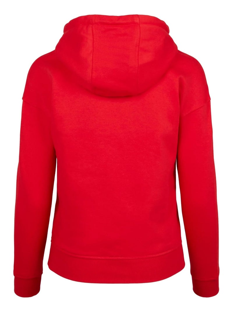 Sweat à capuche - urban classics Rouge - Kiabi