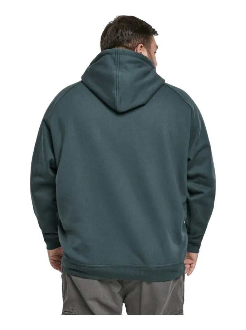Sweat à capuche - urban classics Vert bouteille - Kiabi