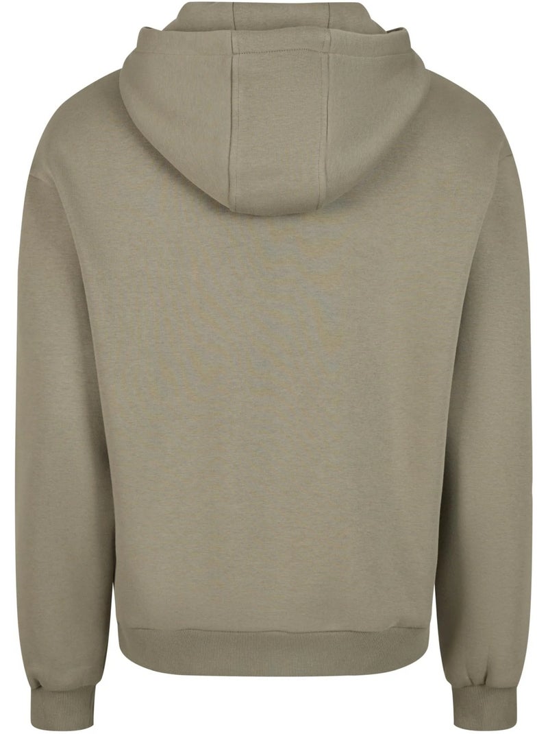 Sweat à capuche - urban classics Vert olive - Kiabi