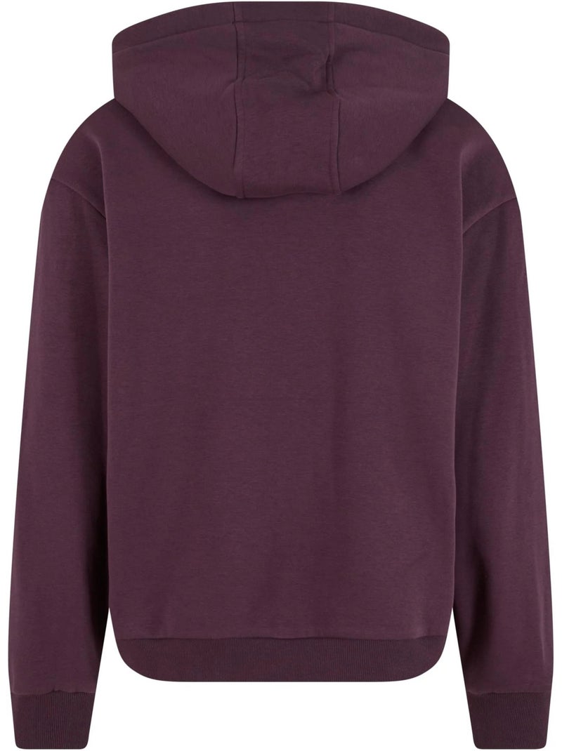 Sweat à capuche - urban classics Violet prune - Kiabi