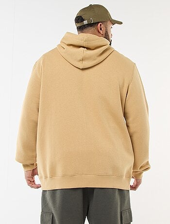 Sweat à capuche à ouverture zippée