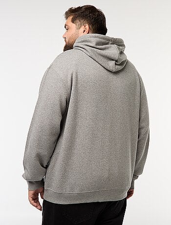 Sweat à capuche à ouverture zippée