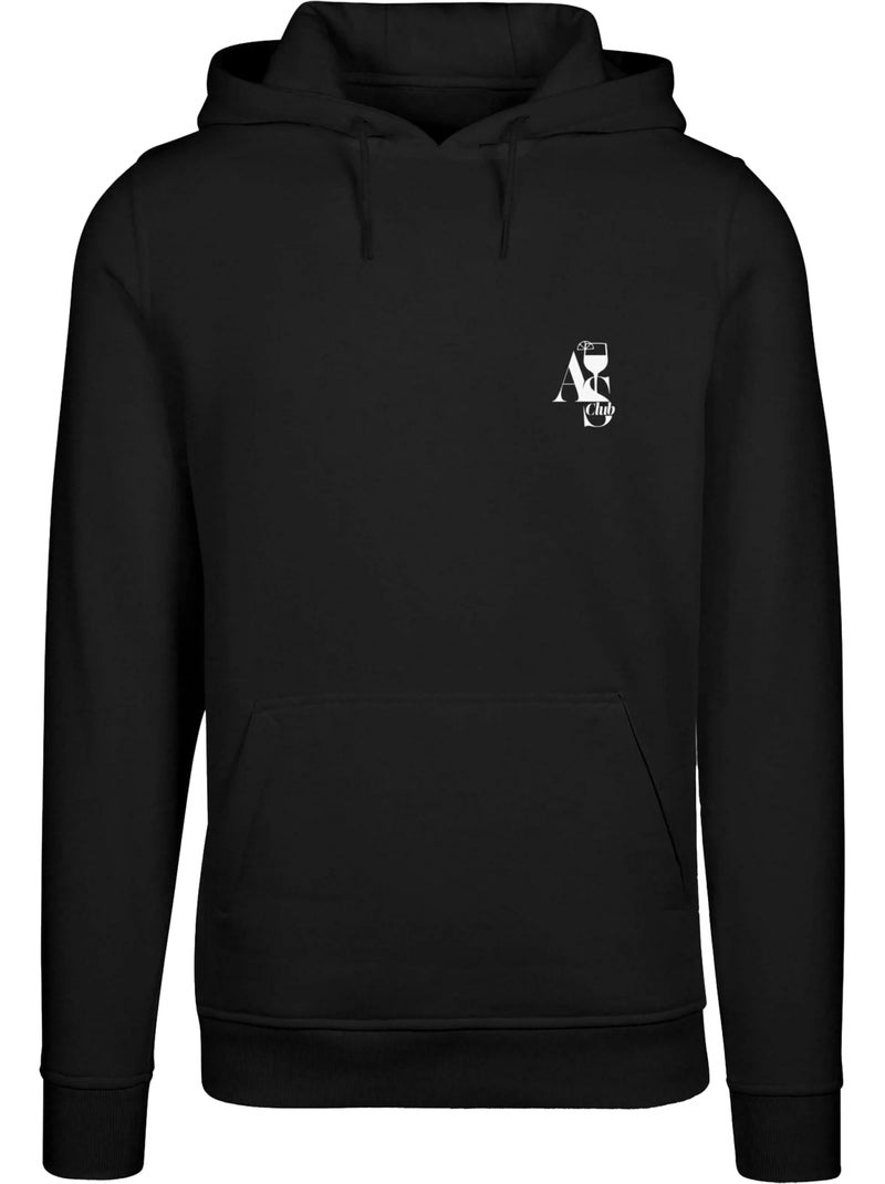 Sweat à capuche a s club - mister tee Noir - Kiabi