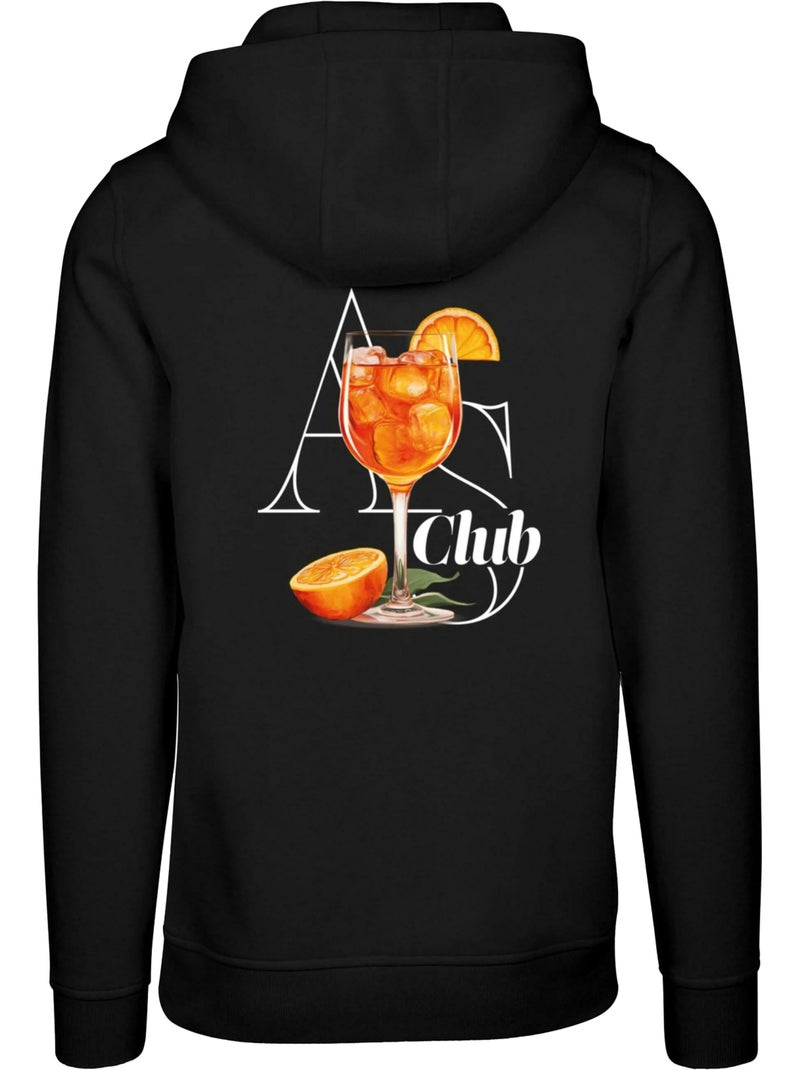 Sweat à capuche a s club - mister tee Noir - Kiabi