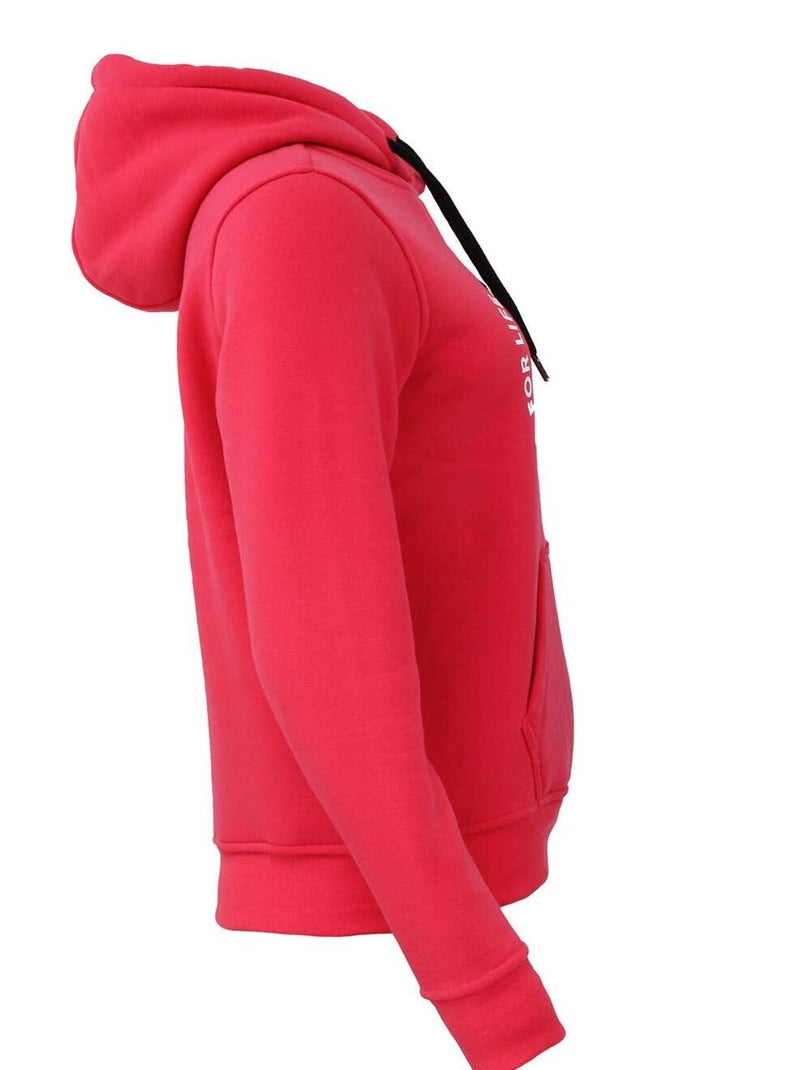 Sweat à capuche   ACONOR - PEAK MOUNTAIN Rose fushia - Kiabi