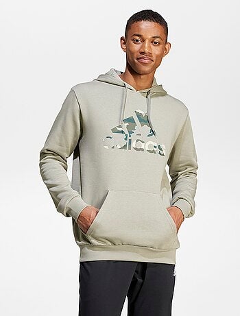 Sweat à capuche 'adidas' avec logo camouflage