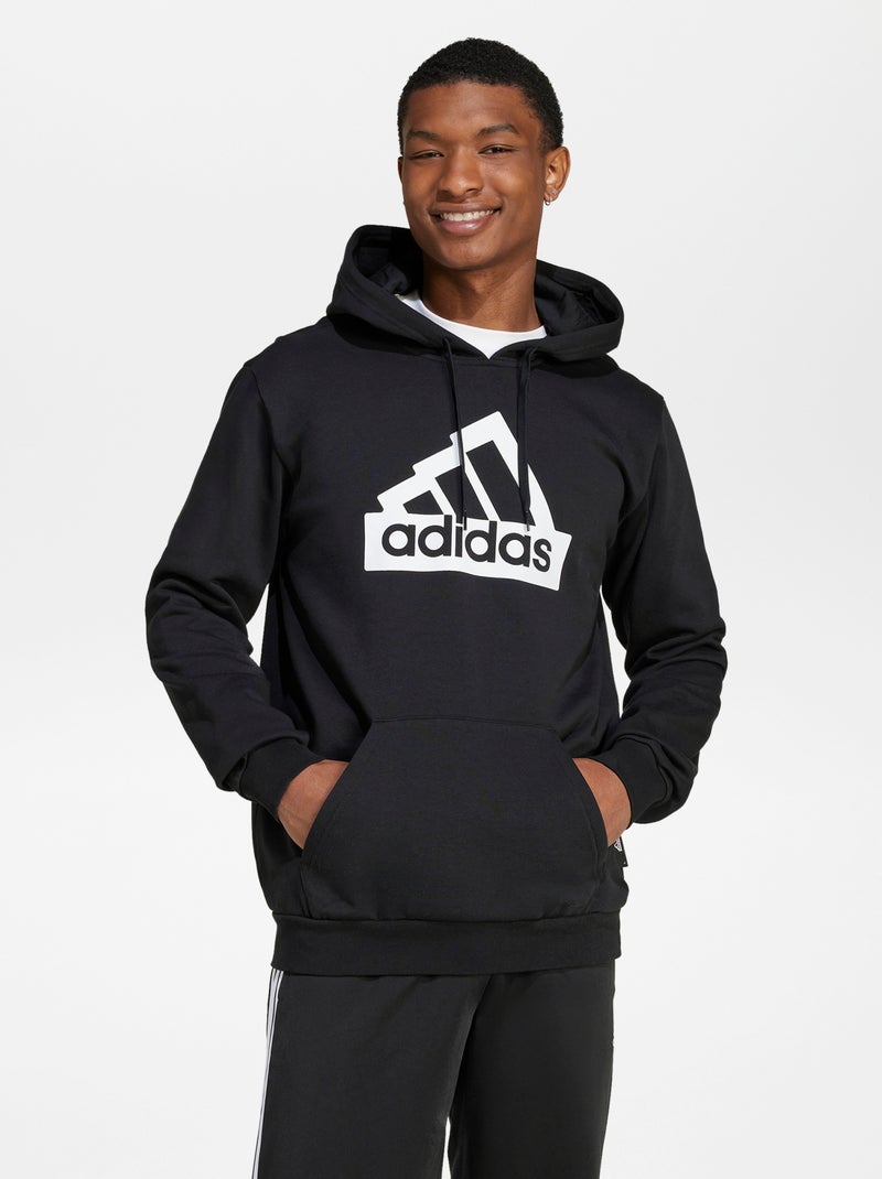 Sweat à capuche 'adidas' Noir - Kiabi