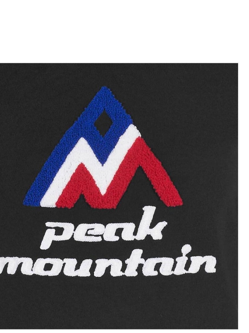 Sweat à capuche   ADRIVER - PEAK MOUNTAIN Noir Noir - Kiabi