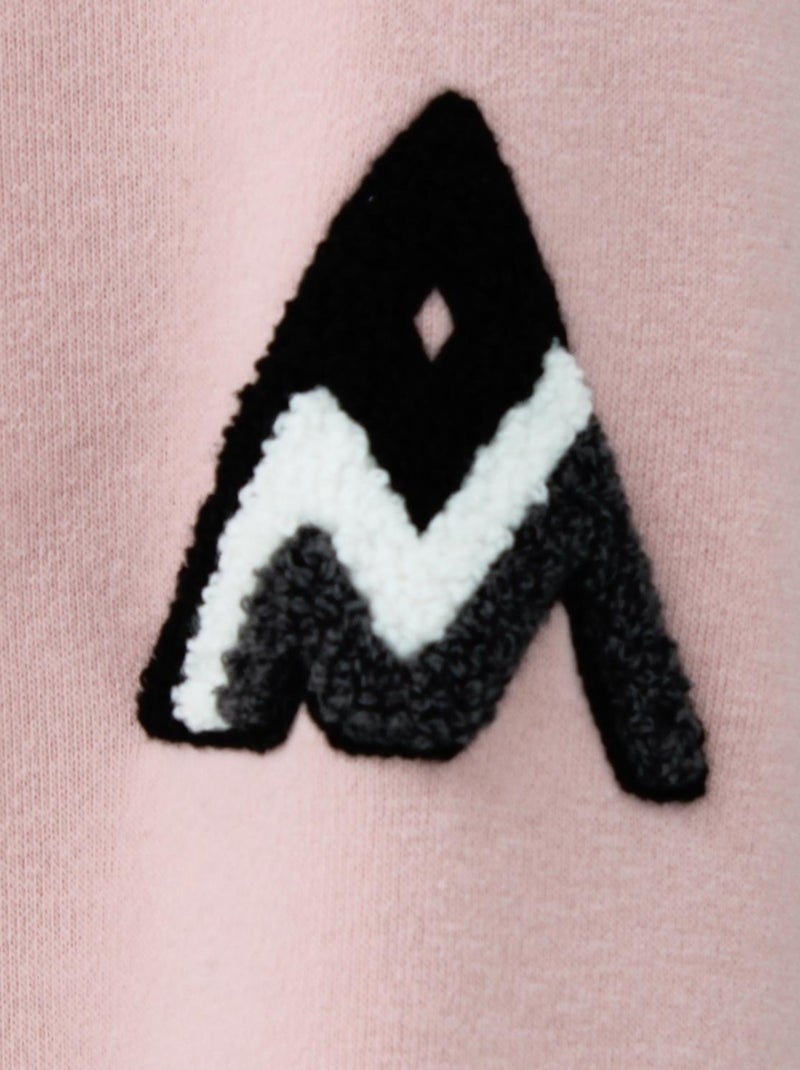 Sweat à capuche   AFLOW - PEAK MOUNTAIN Rose - Kiabi