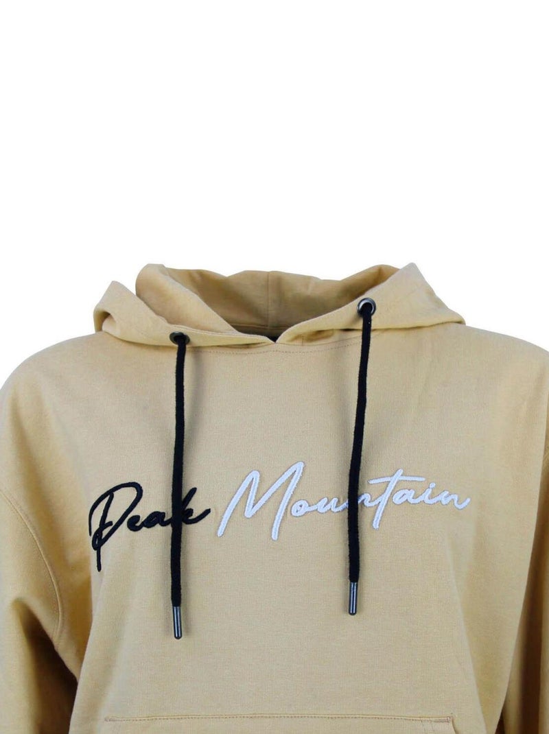 Sweat à capuche   ALAUREN - PEAK MOUNTAIN Beige - Kiabi