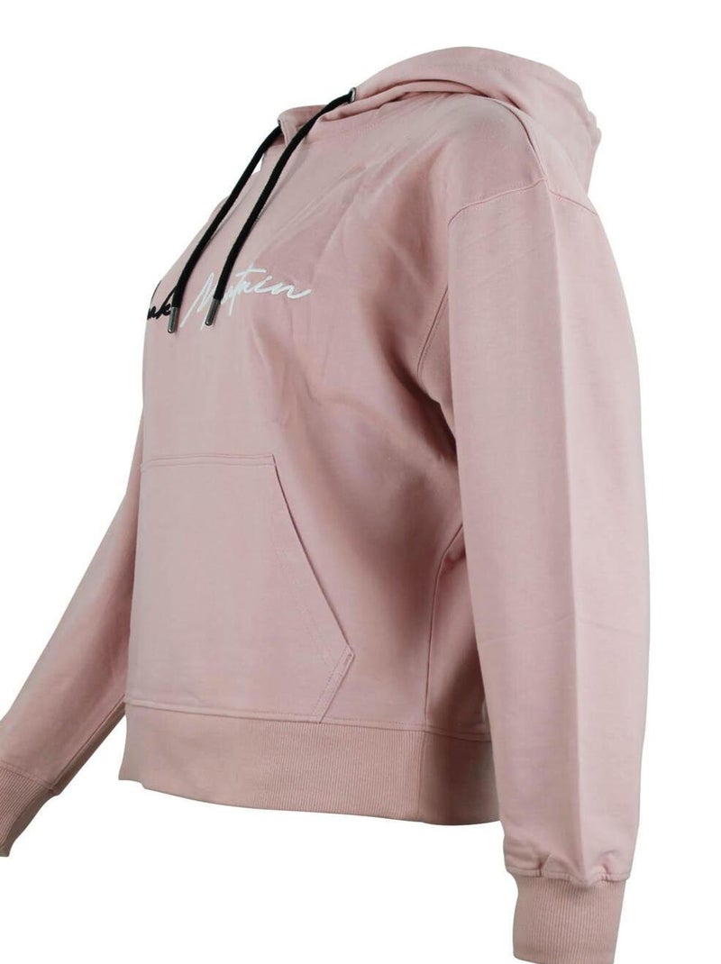 Sweat à capuche   ALAUREN - PEAK MOUNTAIN Rose - Kiabi